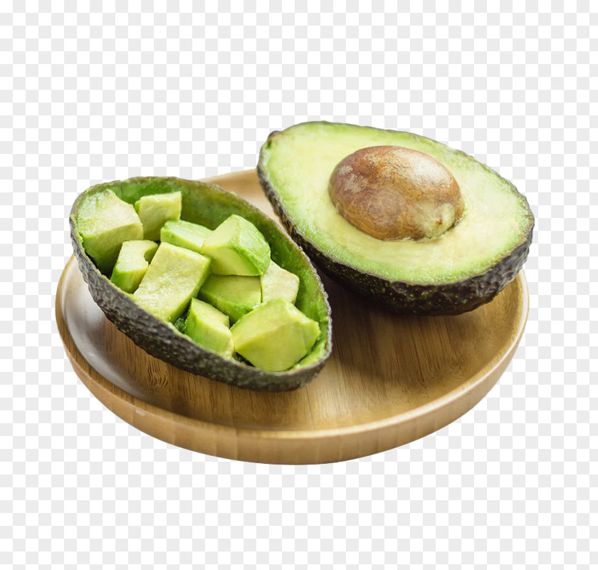 Cut Avocado Vegetarian Cuisine Fruit Auglis PNG