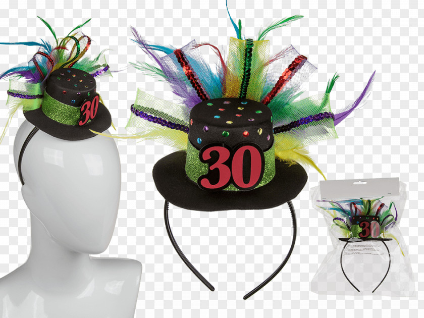 Feather Headband Plastic Headgear Headpiece PNG