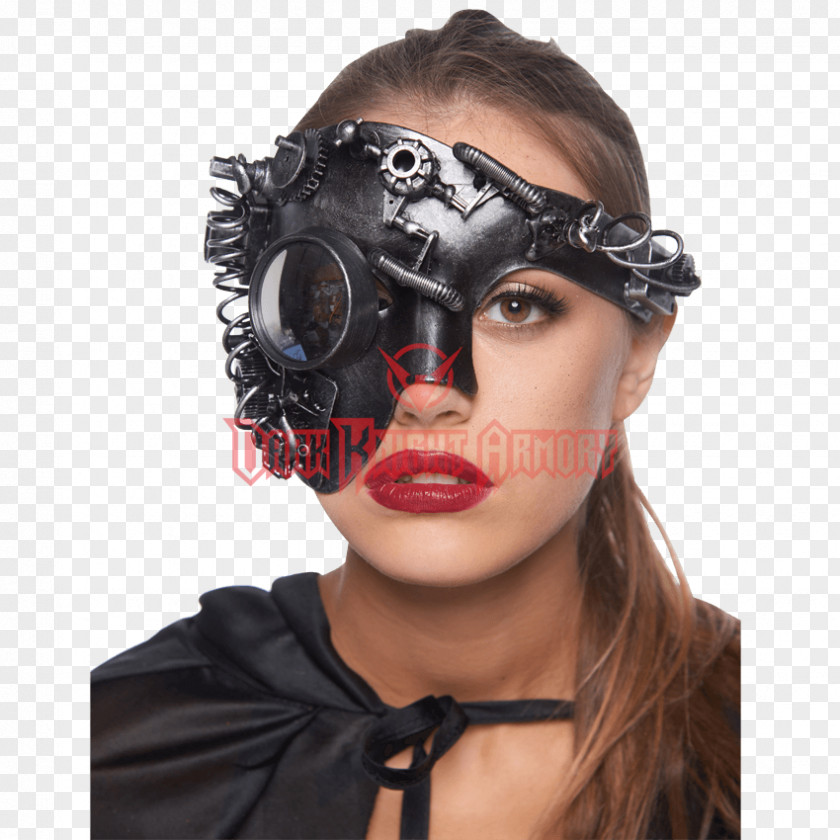 Monocle Steampunk Goggles Glasses Masque Mask PNG