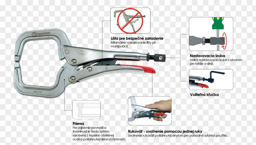 Pliers Hand Tool C-clamp Welding PNG