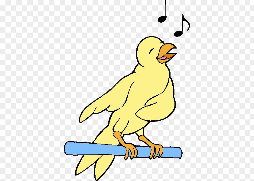 The Singing Bird Clip Art PNG