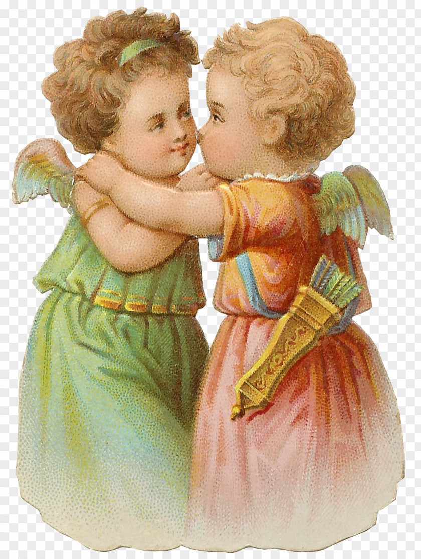 Angel Victorian Era Paper Bokmärke PNG