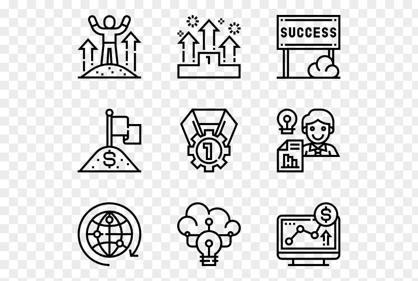 Business Success Icon Design The Iconfactory PNG