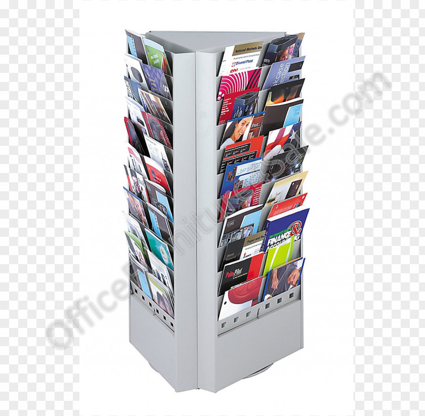 Display Stand Brochure Pamphlet Magazine Floor PNG