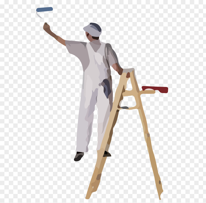 Ladders House Painter And Decorator Painting Building PNG