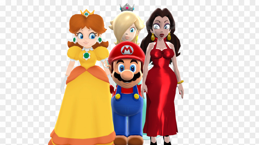 Mario Super Odyssey Princess Peach Pauline Luigi PNG