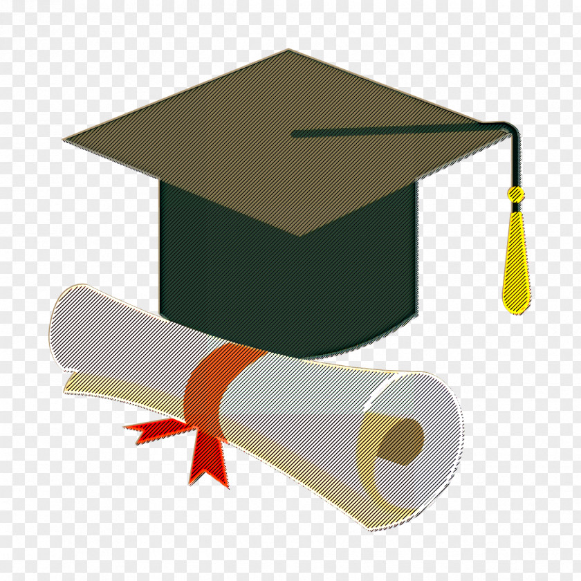 Mortarboard Icon Education Graduation PNG