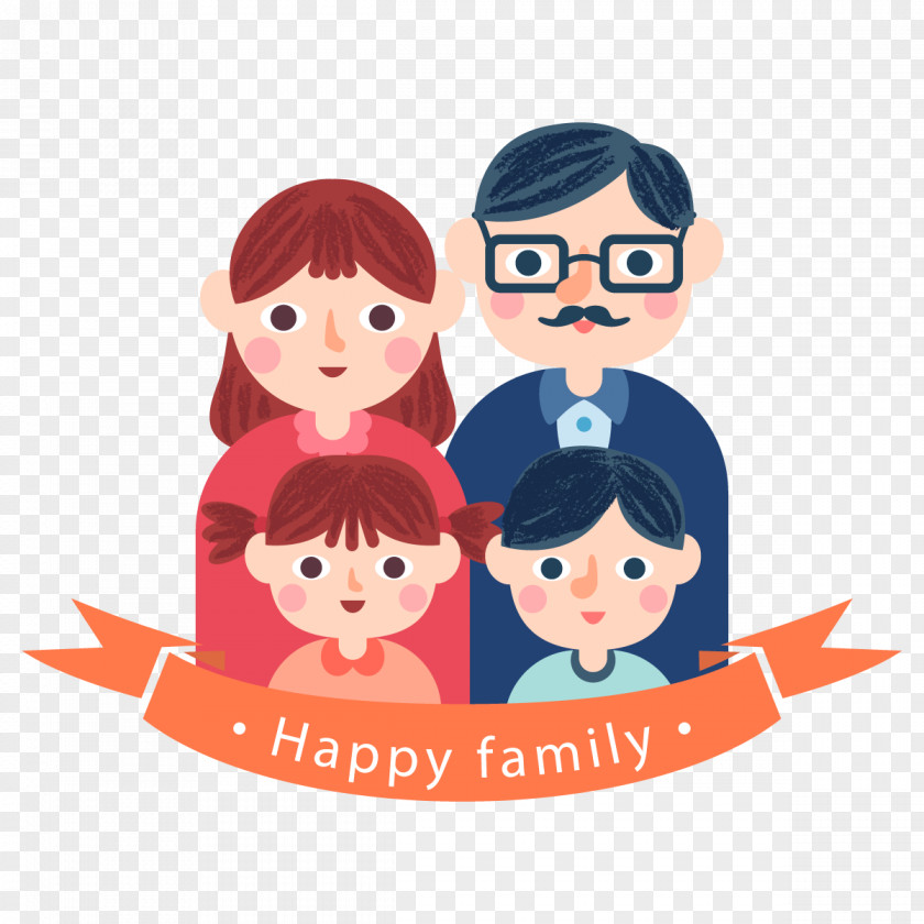 Vector Family Day Parent Child Illustration PNG