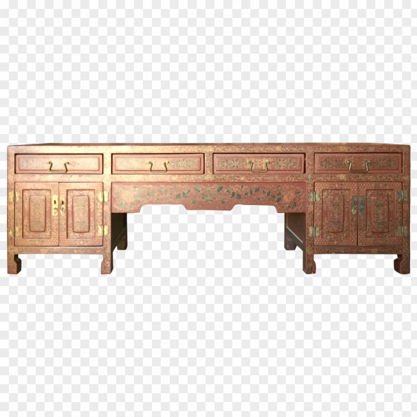 Chinoiserie Furniture Drawer Wood Buffets & Sideboards Desk PNG