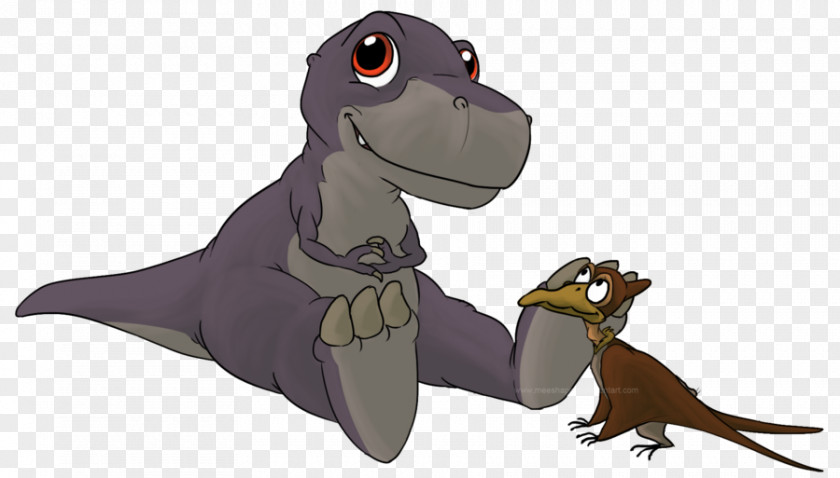 Dinosaur Chomper Petrie Ducky Tyrannosaurus The Land Before Time PNG