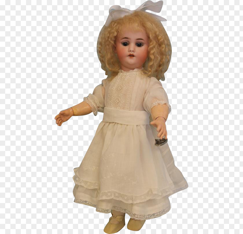 Doll Bisque Simon & Halbig Antique Collectable PNG