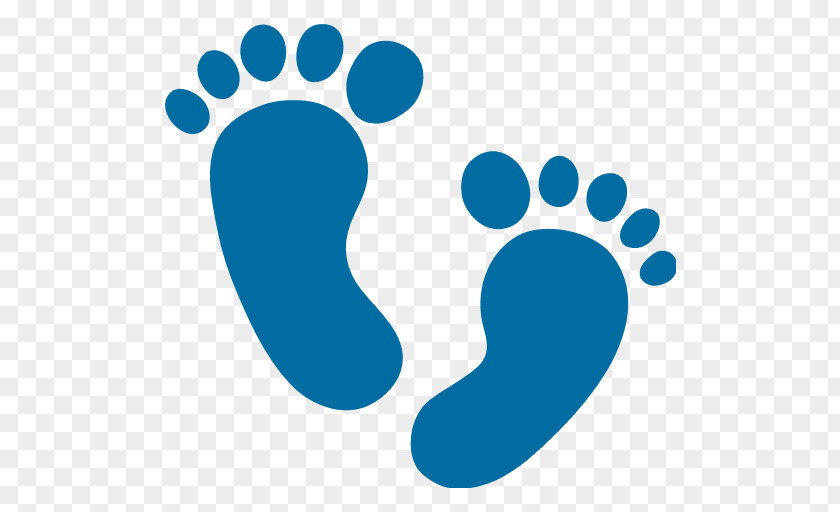 Emoji Footprint Infant PNG