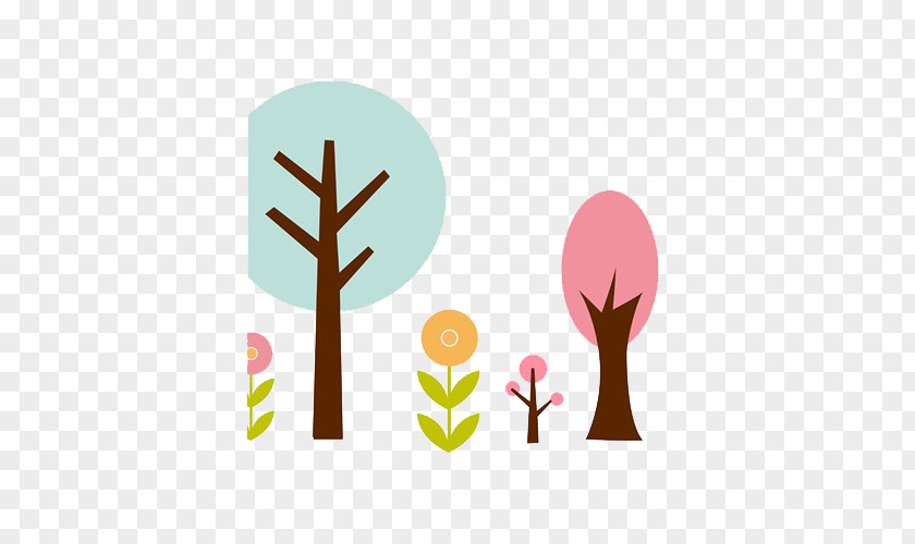 Illustration Tree PNG