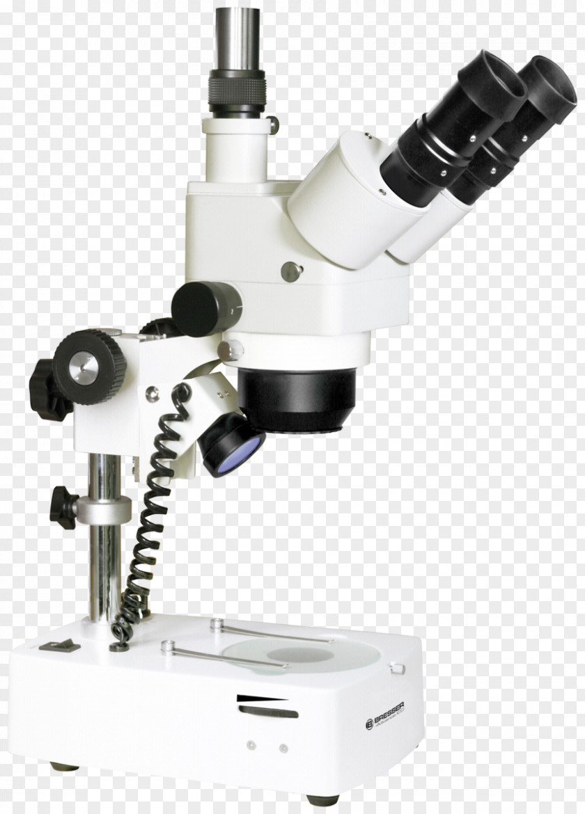 Microscope Stereo Bresser Optical Eyepiece PNG