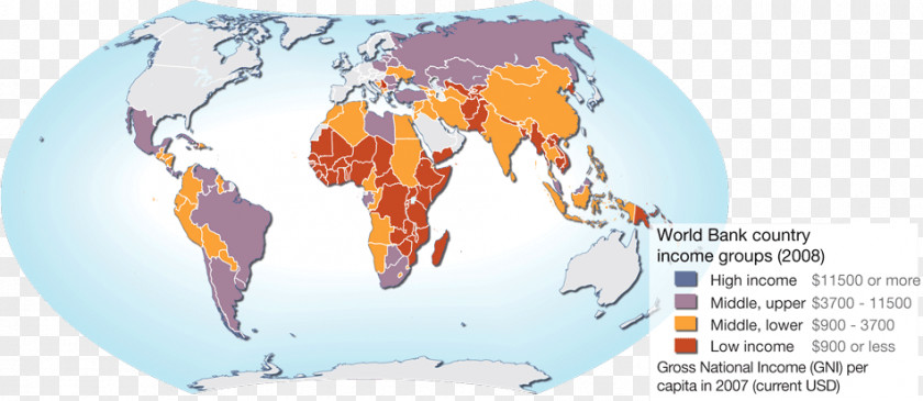 Per Capita Income World Map Bank PNG