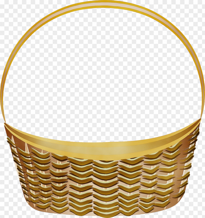Picnic Basket Home Accessories Watercolor Drawing PNG