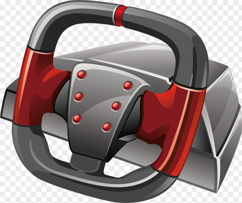 Steering Wheel Vector Element Car Joystick Euclidean PNG