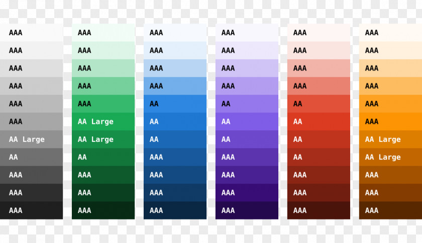 Tints And Shades Web Content Accessibility Guidelines Contrast PNG