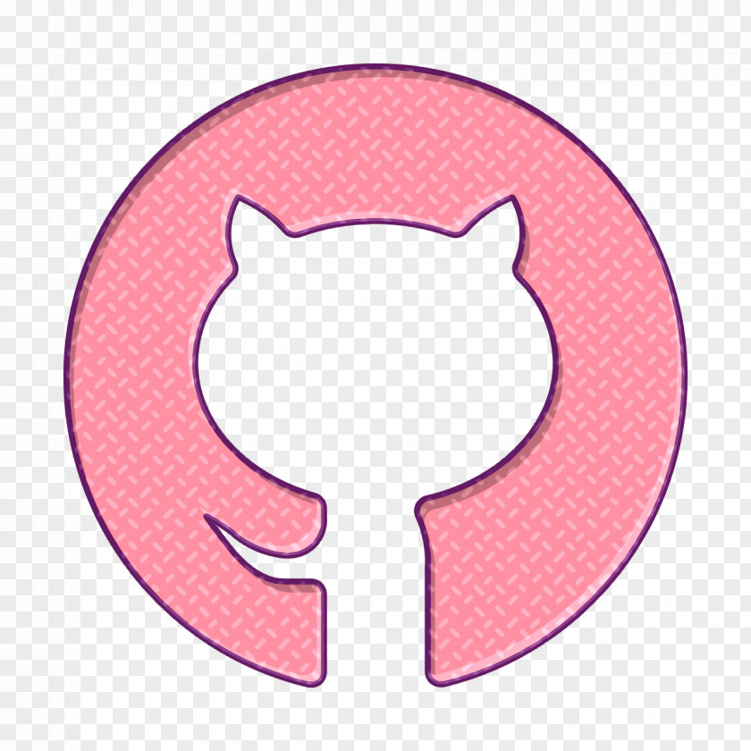 Whiskers Snout Github Icon Logo Media PNG