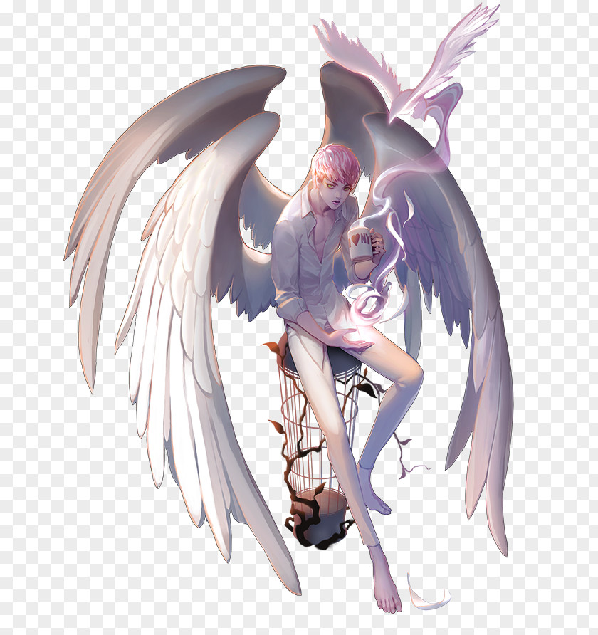 Angel Man Character Game Drawing Information PNG