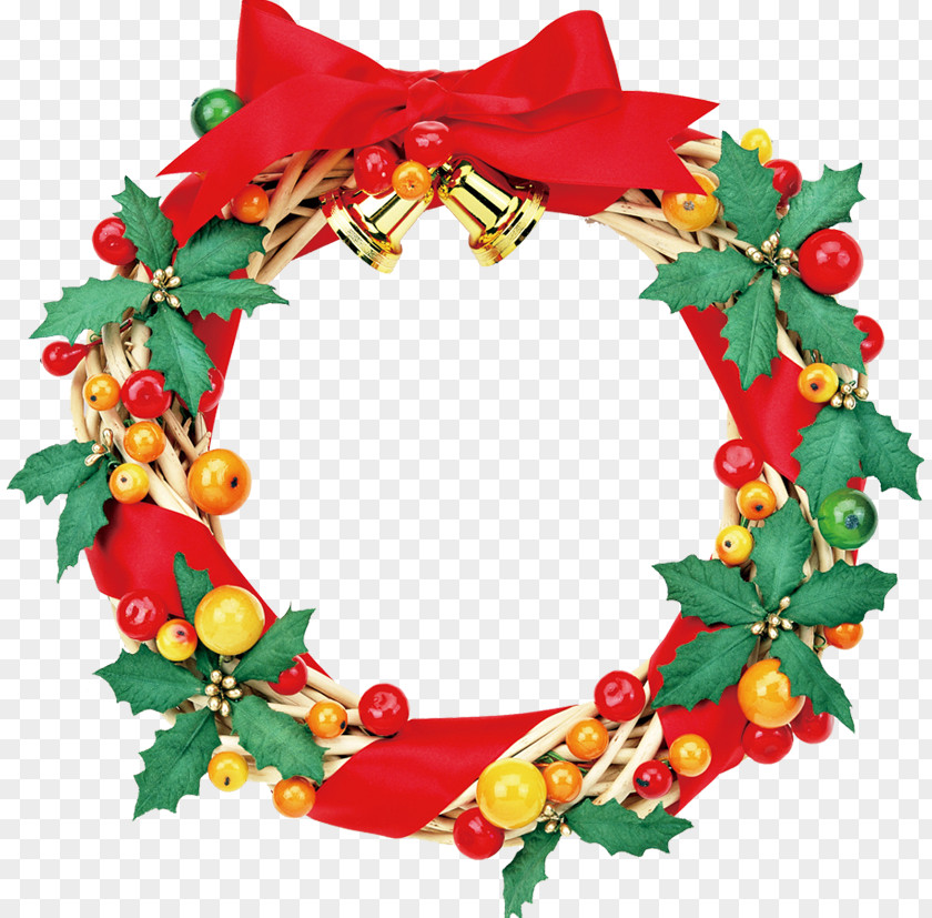 Christmas Wreath Decoration Ornament Tree Eve PNG