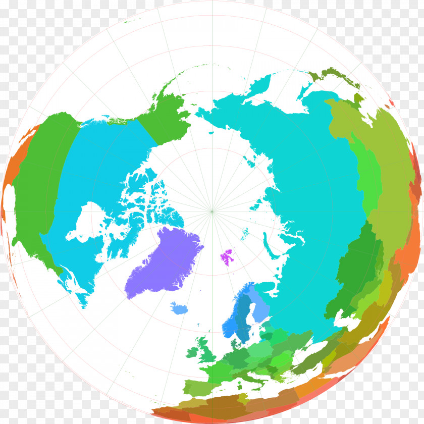Earth Arctic Ocean North Pole Northern Hemisphere PNG