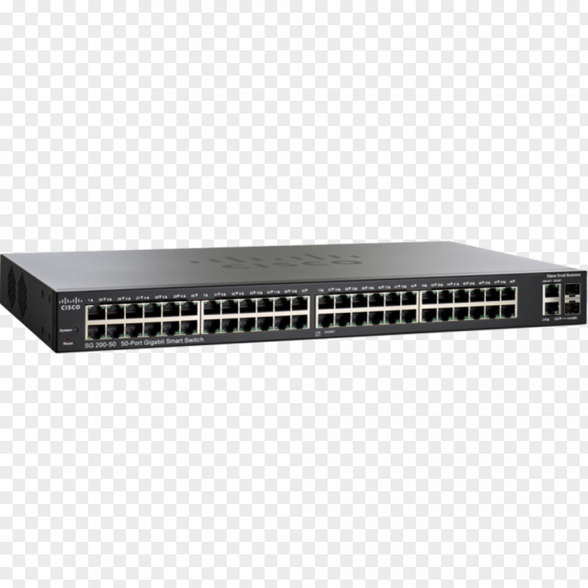 Gigabit Ethernet Network Switch Cisco Systems Port Computer PNG