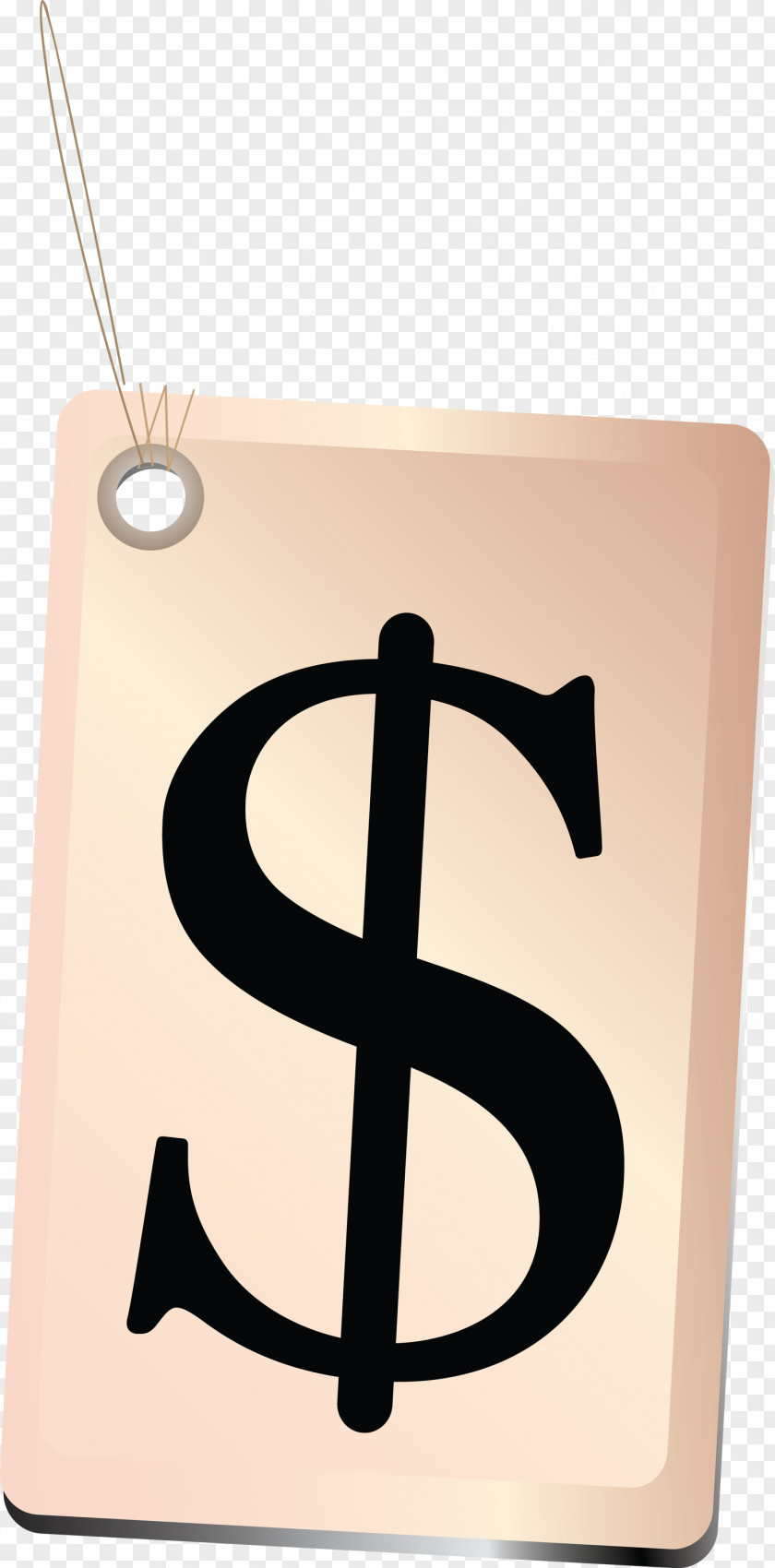 Money Tag Label PNG