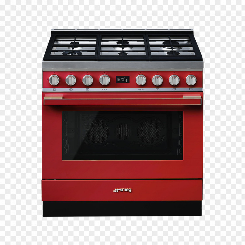 Oven Cooking Ranges SMEG Smeg Elite Portofino CPF9GMAN Gas Stove PNG