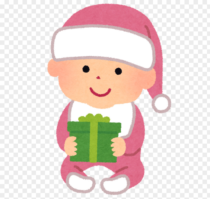 Santa Claus Infant Gift Birth Child PNG