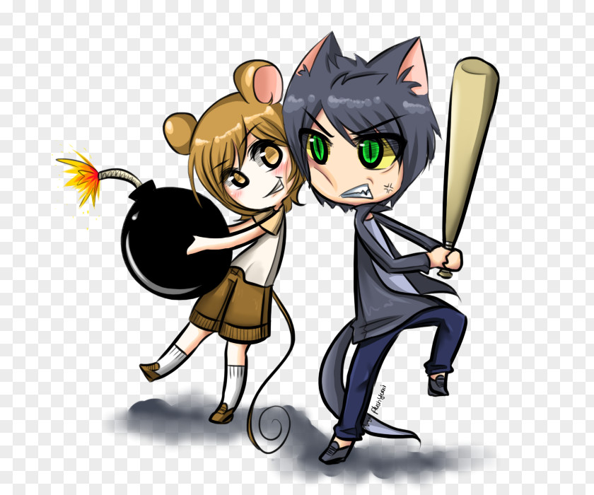 Cat Tom And Jerry Mouse Fan Art PNG