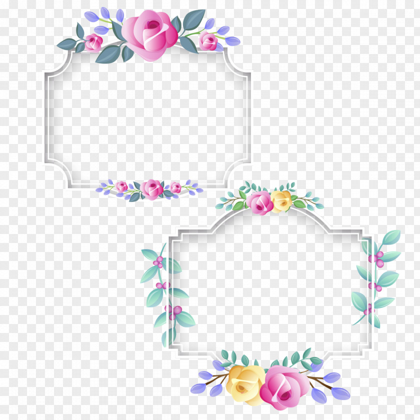 Frames For Wonderful Clip Art Picture Floral Design Body Jewellery PNG