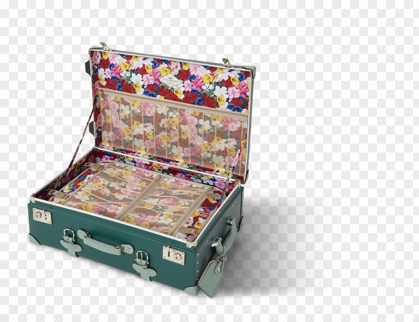 Hand Painted Anchor Artist Box Baggage Stowaway PNG
