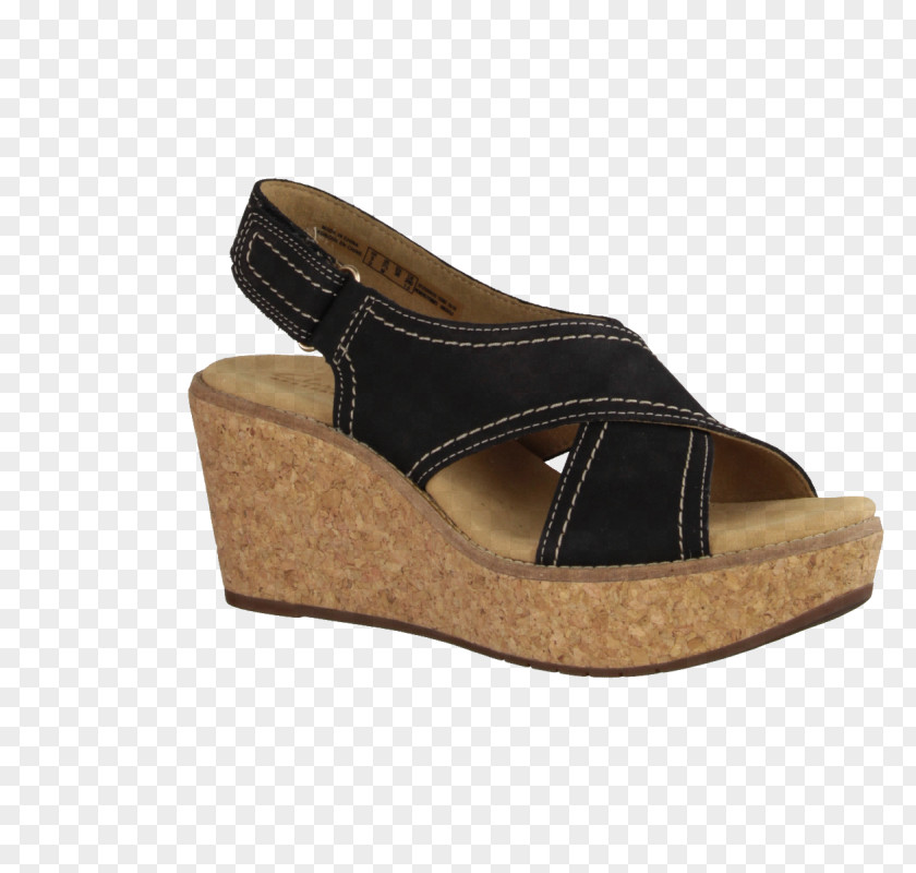 Sandal Wedge High-heeled Shoe Slip-on PNG