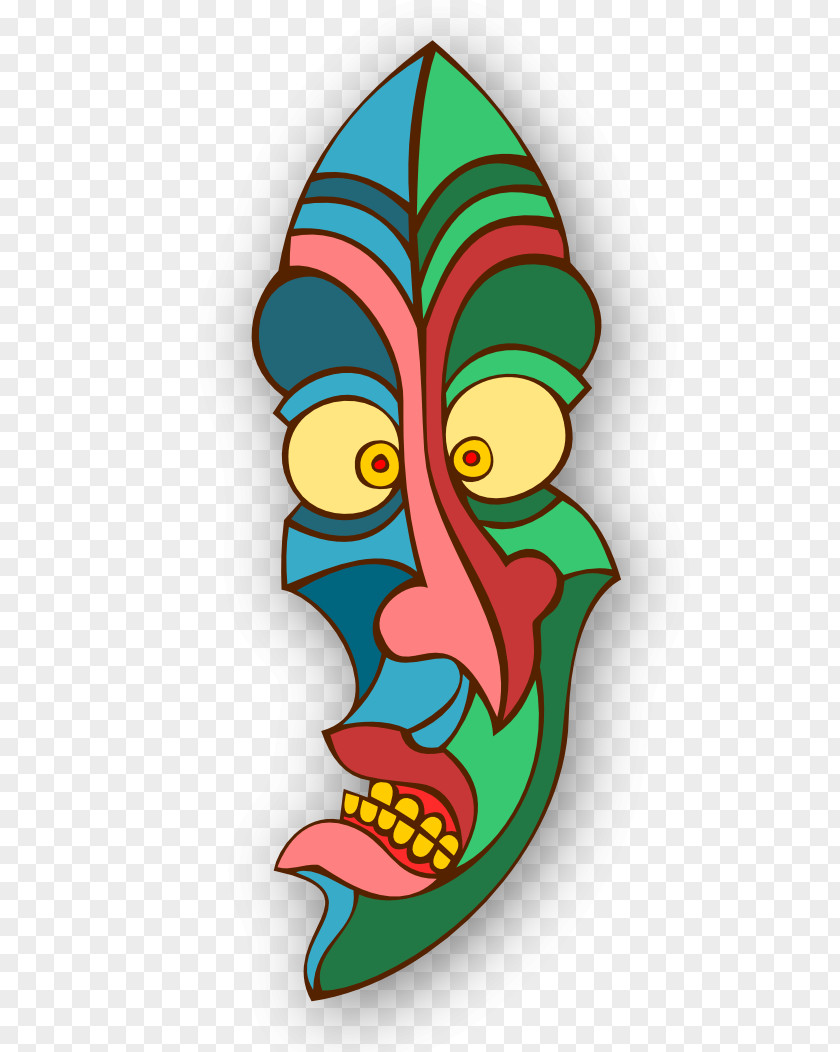 Tiki Hut Clip Art Illustration Character Plants Headgear PNG