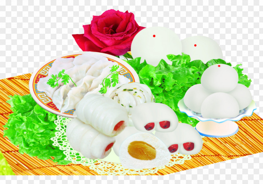 Cartoon Steamed Buns Baozi Mantou Stuffing Cocido Dumpling PNG