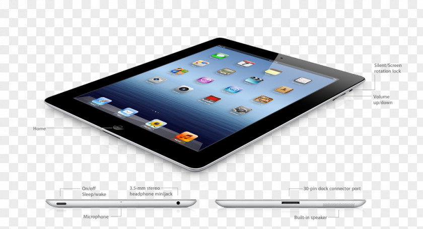 Ipad IPad 3 4 2 Apple PNG