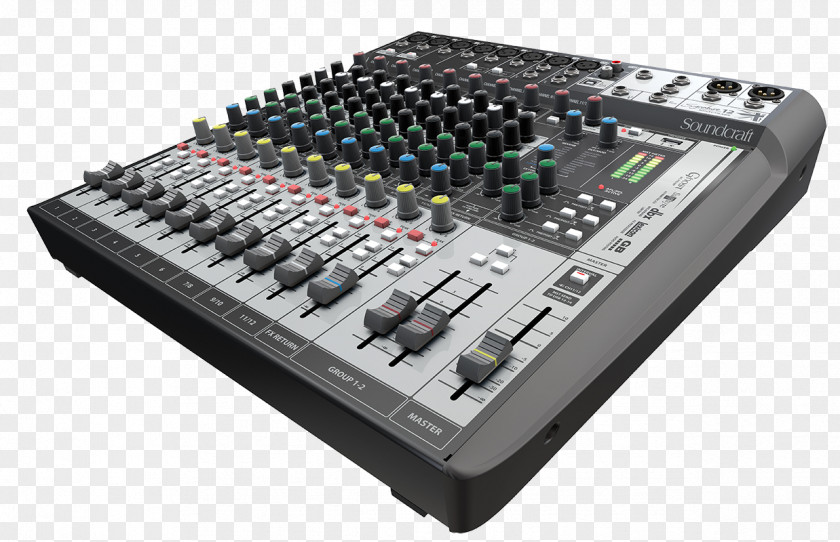 Soundcraft Signature 12 MTK Audio Mixers Multitrack Recording 10 PNG