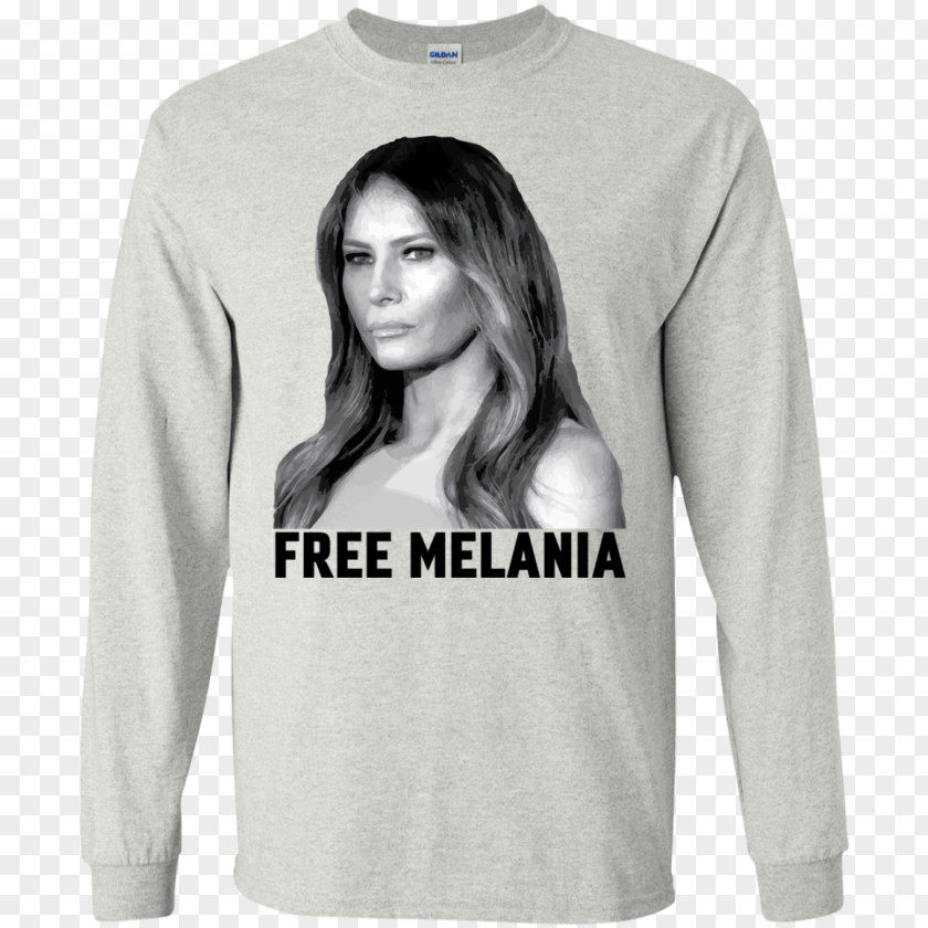 T-shirt Melania Trump Long-sleeved Hoodie PNG