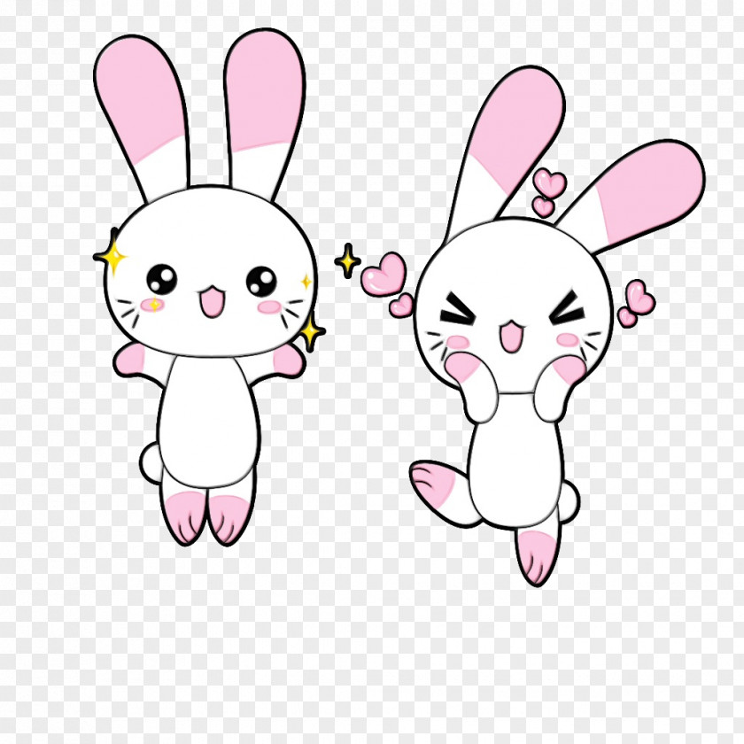 Animal Figure Ear Easter Bunny PNG