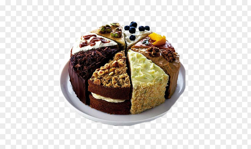 Cake Platter Chocolate Birthday Sponge Brownie Torte PNG