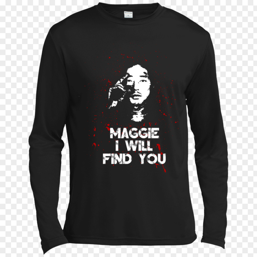 Walking Dead Long-sleeved T-shirt Hoodie Maggie Greene PNG