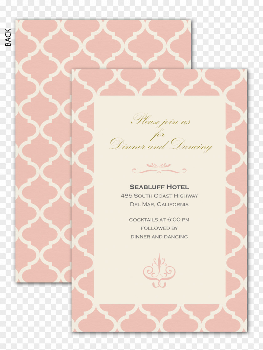 Wedding Invitation Pink M Convite RTV PNG