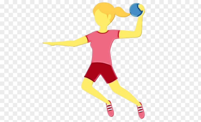 Ball Volleyball Player Cartoon PNG