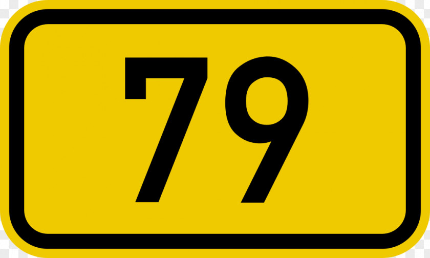 Bundesstraße 79 Number Percentage Word PNG