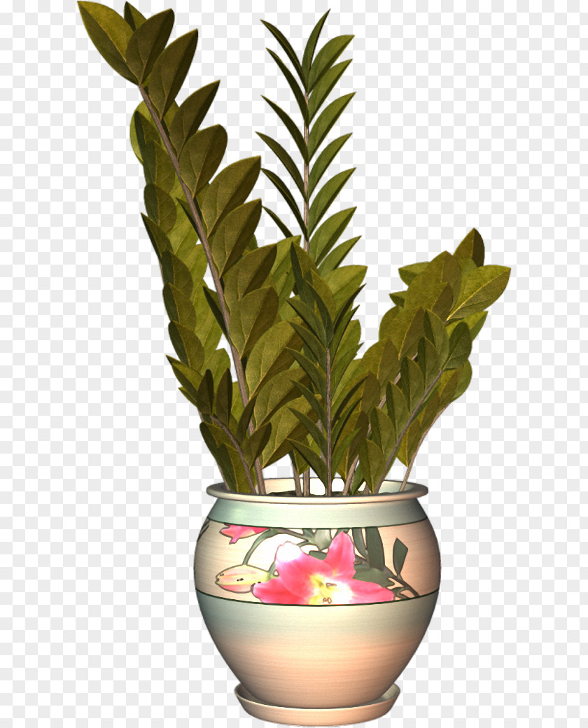 Exotic Wind Flowerpot Houseplant Tree PNG