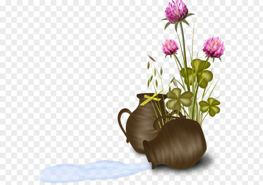 Flowering Plant Organism Vase PNG