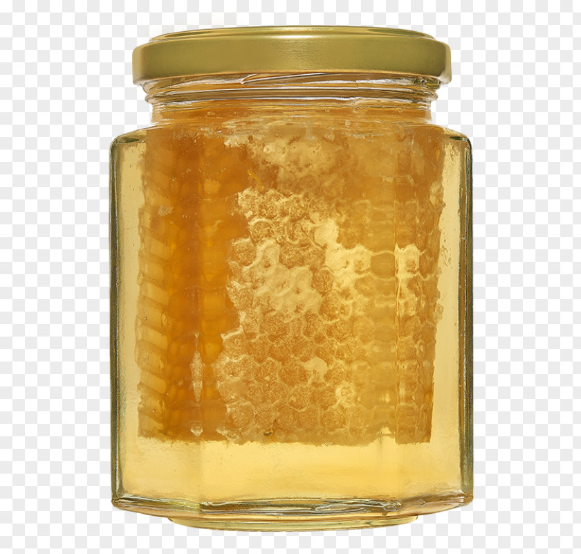 Honey Honeycomb Food Jar Jam PNG
