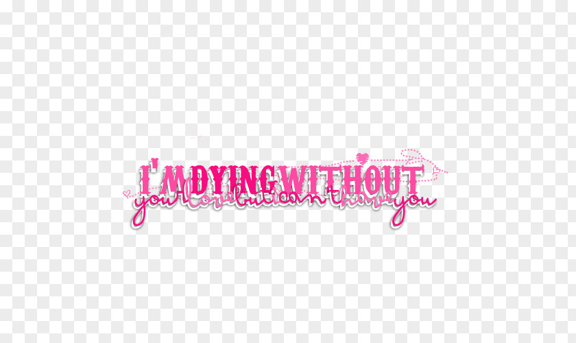 Line Logo Brand Pink M Font PNG