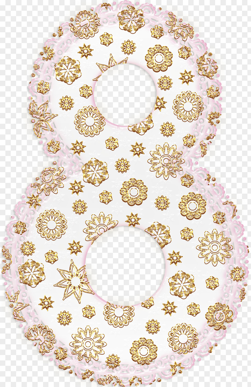 March 8 Body Jewellery Pink M PNG